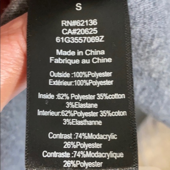 Marciano vest in a charcoal grey SZ S - Picture 6 of 7